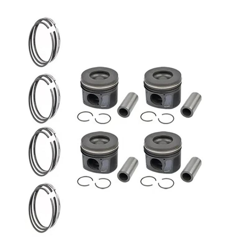 Piston and piston ring kit FOR CITROEN JUMPER FORD RANGER TOURNEO TRANSIT PEUGEOT BOXER 2.2L 2.2 L T Diesel 06-20 BK2Q6105 4HV