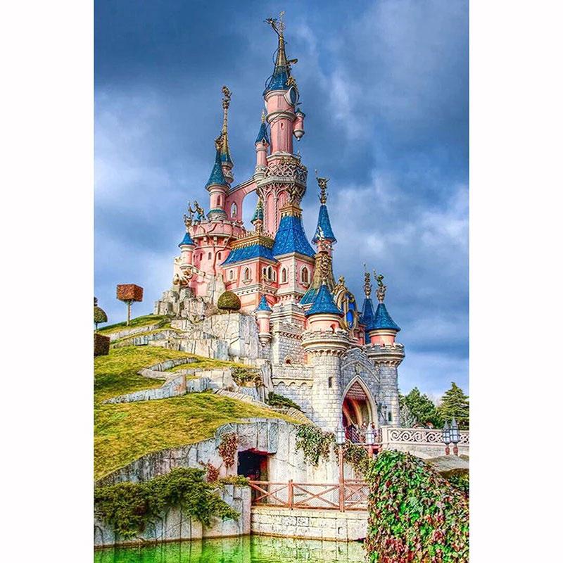 Castle Ever Moment Diamond Painting Kit Completo Decorative Paintings Pictures Diamonds 5d Fast Delivery Mosaic Embroidery Full