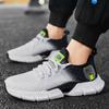 Running Shoes Men Luxury Design Mesh Breathable Casual Flat Walking Shoes 2024 Trendy Lace-up Comfortable Original Sneakers Man