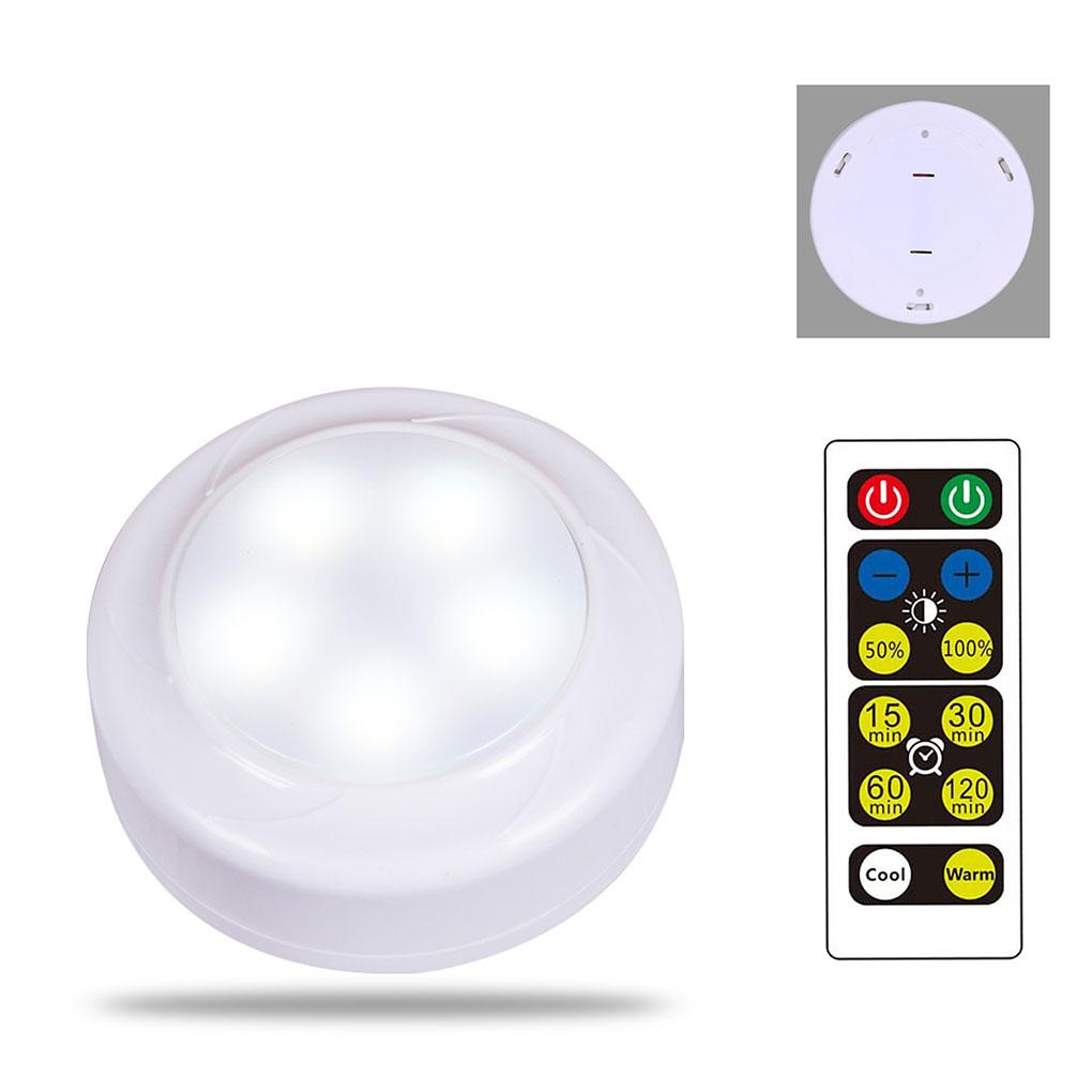 

Пластиковый светильник на батарейках с дистанционным управлением для кухни, ночник на батарейках, светильники на батарейках белый