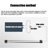 Aquarium Bubble Bar Quiet Aluminum Alloy Self-Sinking Strip Diffuser Air Bubble Curtains Wall For Freshwater Saltwater