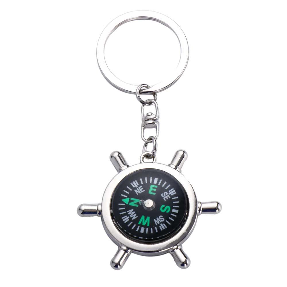 

Keyring Survival Tool Riding Equipment Accessories Navigator Pocket Compass Emergency Wild Compass Keychain Mini Compass