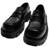 Zara Pu Versatile Slip-On Loafers Men Shoes Black 2660620800