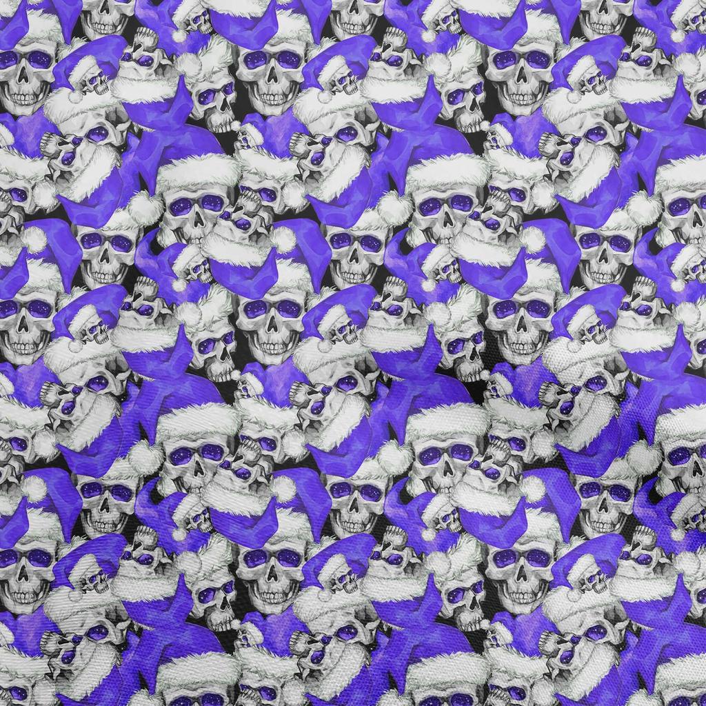 oneOone Cotton Flex Fuschia Pink Fabric Skull Sewing Fabric By The Yard Printed Diy Clothing Sewing Supplies 40 Inch