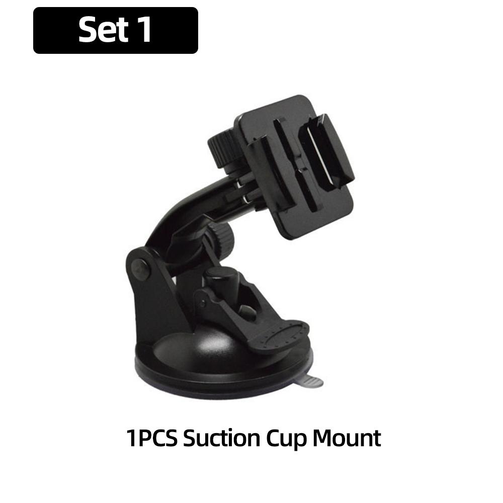 Car Suction Cup Holder Car Mount For GoPro Hero 13 12 11 10 9 8 Insta360 SJCAM SJ4000 AKASO DJI OSMO Action Camera Accessories