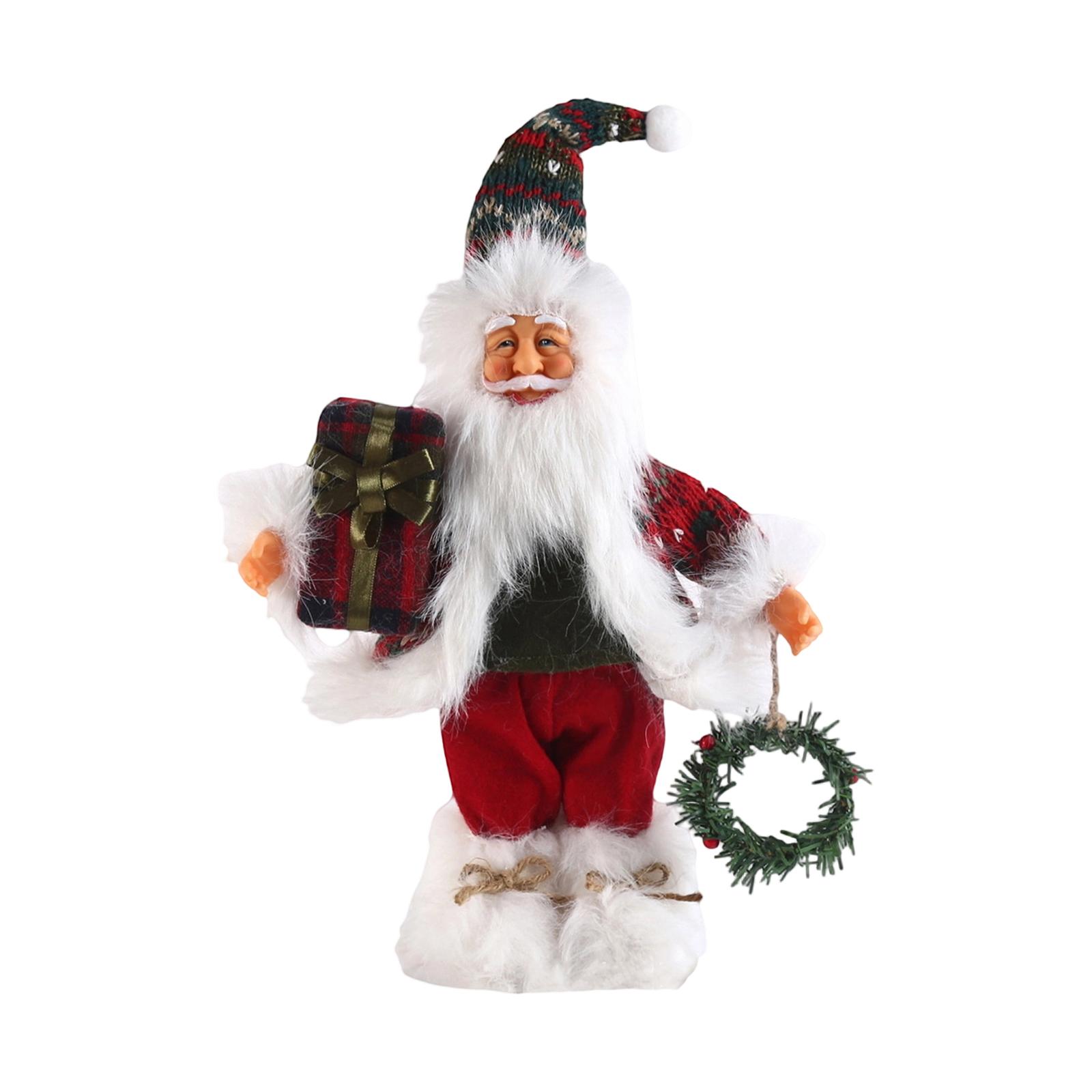 

Рождественское украшение, стоящая кукла, витрина, кукольные украшения для гостиной, рождественский сюрприз One Size