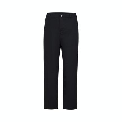 SB Solid Color Straight Leg Casual Knit Sports Pants Kids Bottoms Black FN9215-010