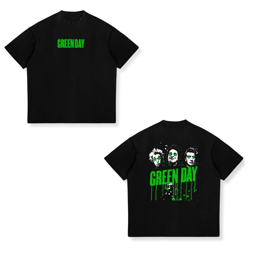 Punk Rock Band Green Day Dookie Graphic T Shirts Unisex Women Gothic Vintage Short Sleeve Tshirt Fashion Casual Oversized Tshirts