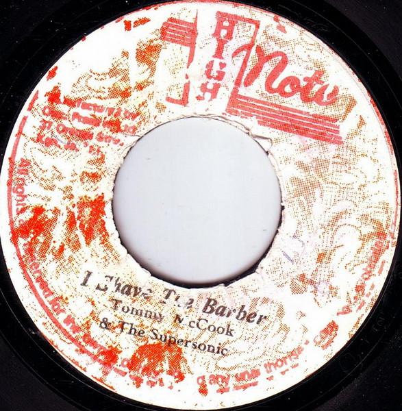 

7inch Record TOMMY MCCOOK I Shave The Barber NONE High Note 1975 Jamaica Reggae Ska Dub Used