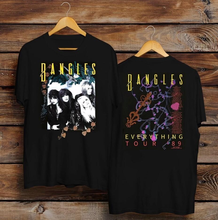 The Bangles Everything Tour 039;89 T-Shirt The Bangles Tour 1989 Shirt Unisex T-Shirt XL