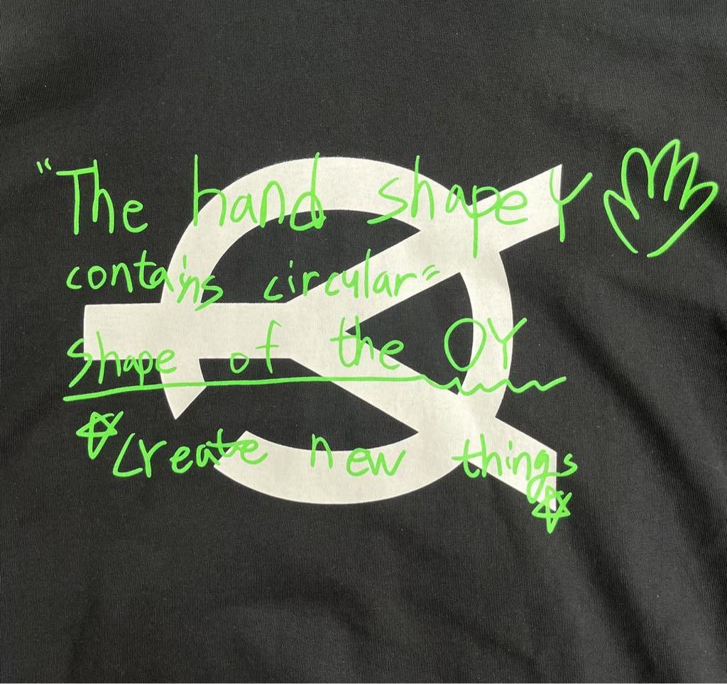 [USED] OY pullover hoodie with big logo