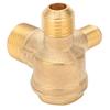 Check Valve Brass Material Thread Connection Air Compressor Pump Accessories 1 2x3 8x10