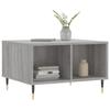 VidaXL Coffee Table Sonoma Grey 60x50x36.5 Cm Engineered Wood 830538