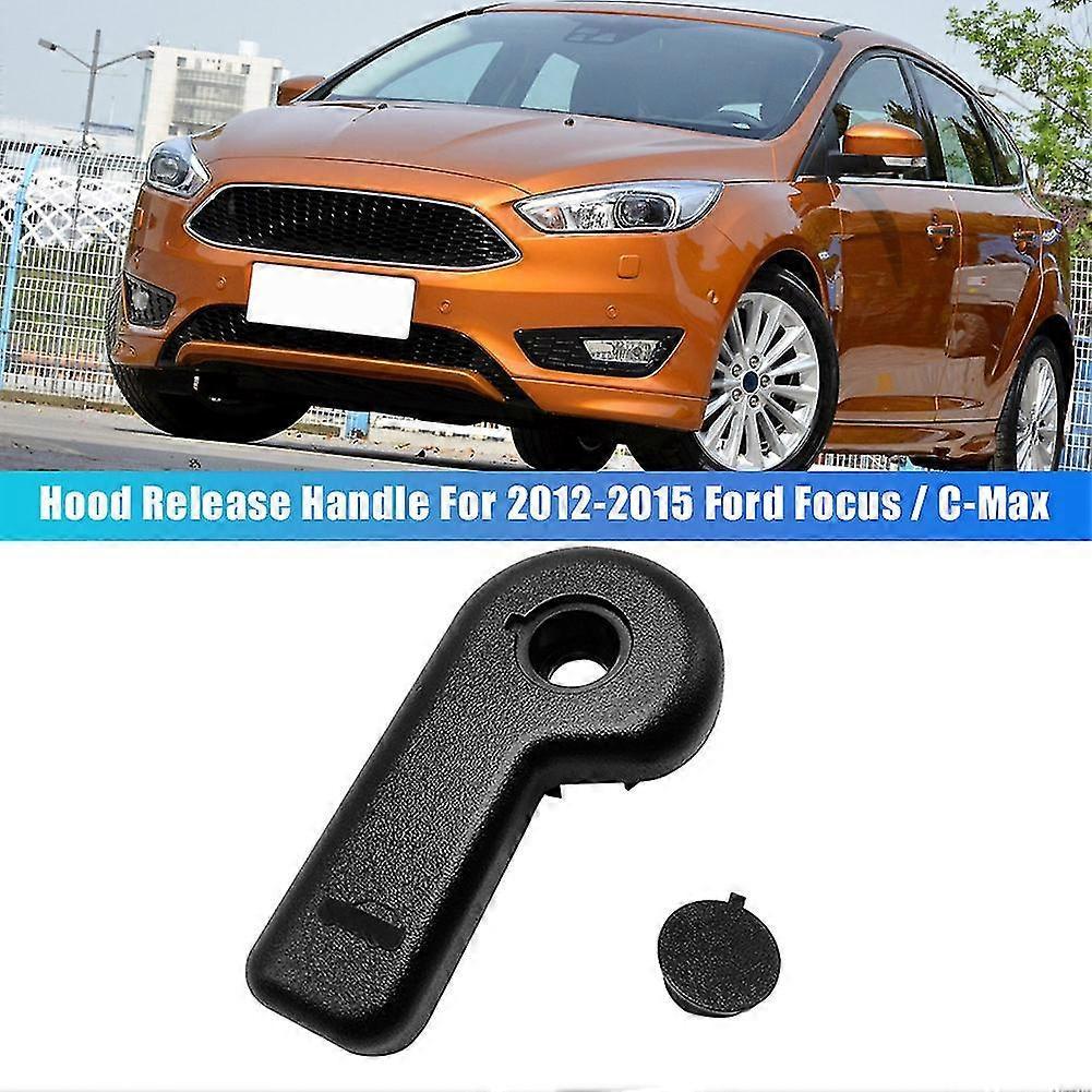 Hood Release Handle Knob Hood Latch Pull Handle Lever for 2012-2015 Focus / C-Max CV6Z-16B626-A