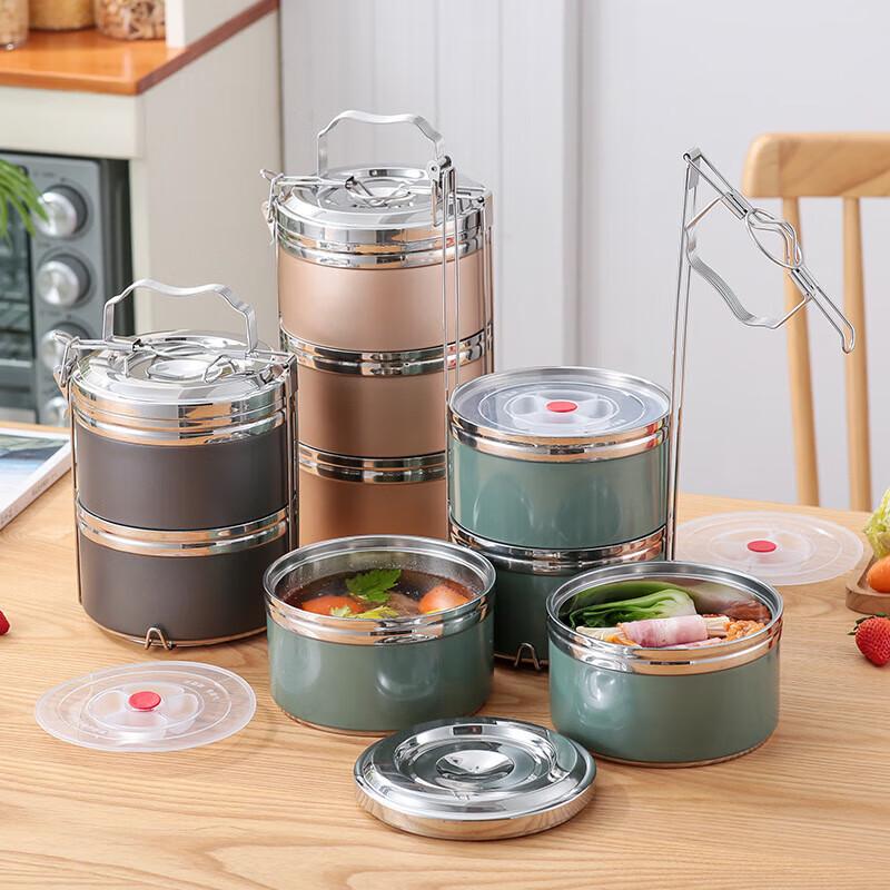 Fanshijia Pin 304 Stainless Steel Insulated Portable Lunch Box