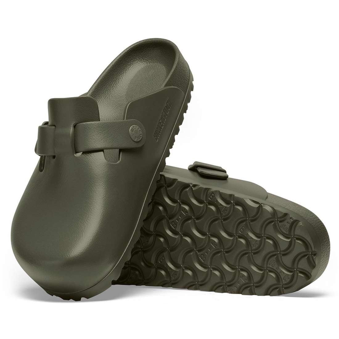 Birkenstock Boston Regular Lightweight Size 43 1026215 Sandals Clogs Comfortable EVA Khaki Unisex EU280cm 10098₽