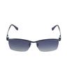 POLICE Polarized Sunglasses for Men SPLT67J N28P 56 Size Japan Model Titanium Browline