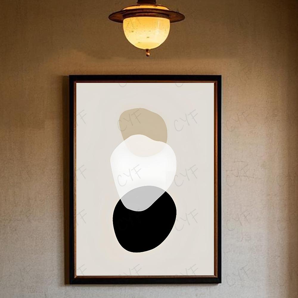 Abstract Bohemian Wall Art Poster High Quality Wall Art for Home Office Bedroom Living Room Hallway Bar Perfect Gift Idea