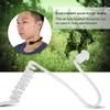 3,5 mm PTT Throat Mic Ohrhörer Anti-Strahlung Covert Air Acoustic Tube Headset für Handy