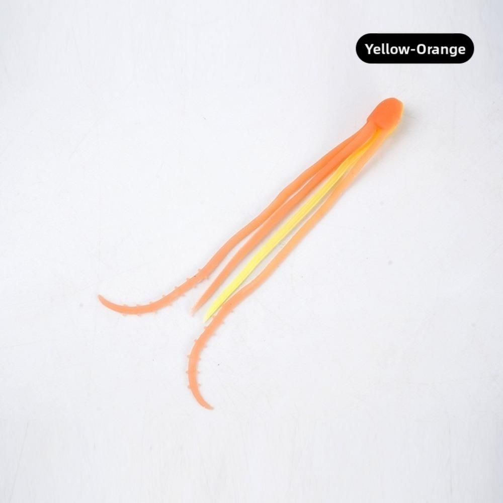 3pcs 3PCS Octopus Soft Bait TPE Material TPE Fishing Baits Fishing Soft Baits  For Fishing