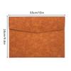 A4 Double Layer Leather Document Briefcase with Custom Logo