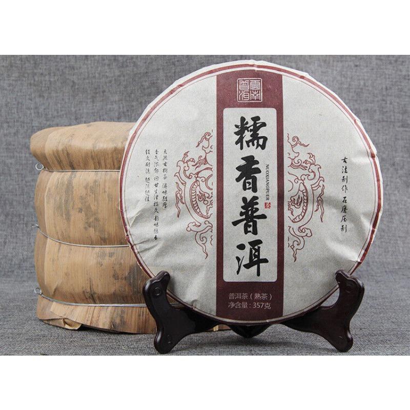 357г Юньнань Пуэр Спелый чайный пирог — фото 7