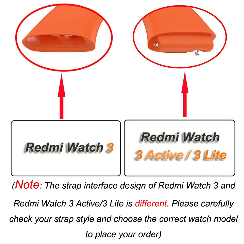 Watchbands Strap For Xiaomi Redmi Watch 3 Active/Lite Strap Replacement Strap For Xiaomi Redmi Watch 3 Strap Correa