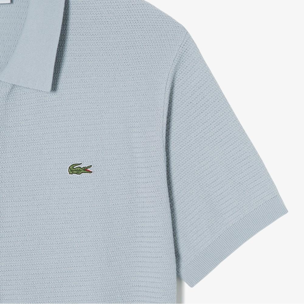 Lacoste Men's Openwork Short-Sleeve Cardigan AH457E-56GHBA