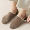 Comfortable Silicone Non-slip Men's Socks Anti Odor Thin Low Cut Socks Breathable Mesh No-show Sock Men