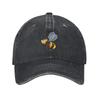 Honeybee Baseball Cap for Men Women Hats Denim Trucker Caps Dad Hat