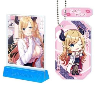Ichiban Kuji Hololive Vol.3 Mini Art Board & Clear Twin Charm Choco Yuzuki