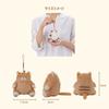 Livheart Amulet Cat Salmon the Tiger Cat Mascot, Positivity, (Total Length Approx. 9cm), Amulet, Cat, Soothing, Small, 47727-42