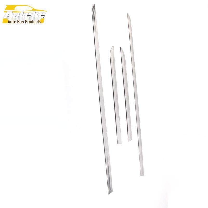 21 Fit Bright Door Side Strip: Anti-Scratch Decorative Trim for Car Body, Bumper, and Door Panel.