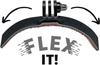 MotoRadds FLEX Slim Helmet Chin Mount Fits All Helmets GoPro Compatible Accessory - - [Genuine Product]