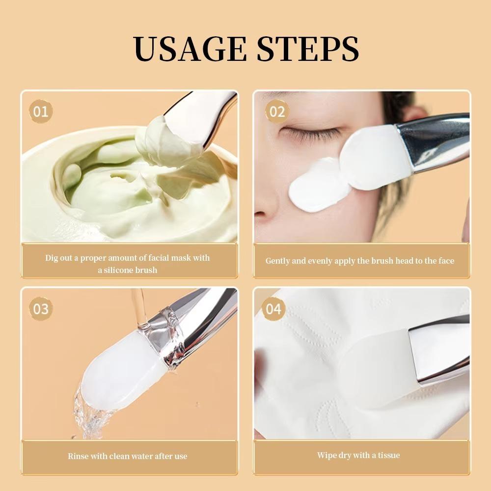 Daub Type Face Cleaning Brush Beauty Tool Mud Film Brush Skincare Tools Mud Film Special Brush