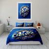 Blue Chelsea Football Bedding Set Bedding Duvet Cover Set Duvet Cover Pillowcases Home Decor (1 * Duvet Cover 2 * Pillowcases, without duvet insert)