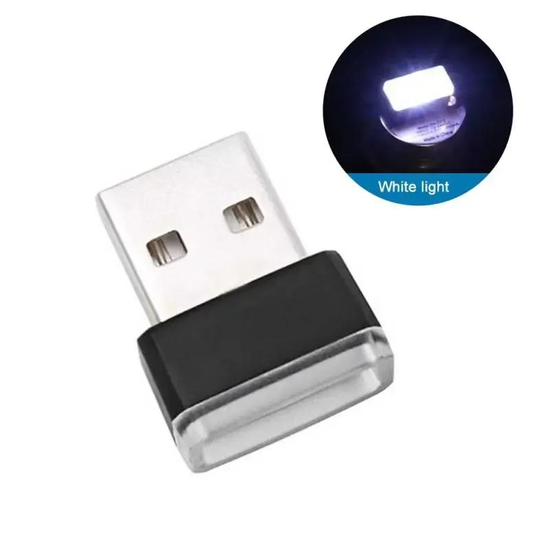 Car Usb Atmosphere Lamp Led Free-to-change Decorative Lamp Car Interior Foot Lighting Lamp Car Atmosphere Lamp