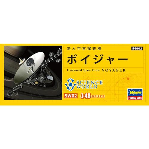 Hasegawa 1/48 Scale NASA Unmanned Space Probe Voyager Plastic Model SW02