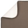 InterDesign iDry Draining Mat, Kitchen, Large, 18.5" x 16.5" (45.72cm x 40.64cm), Mocha, Brown, Ivory, 41243EJ