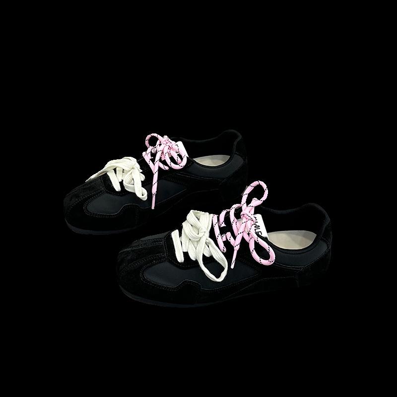 New spring and autumn retro women's flat-bottomed casual shoes fashionable versatile little white shoes women