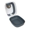 Cat Toilet Litter Box Fully Enclosed Splash Proof Odorless Hooded Cat Litter Pan with Lid for Cats