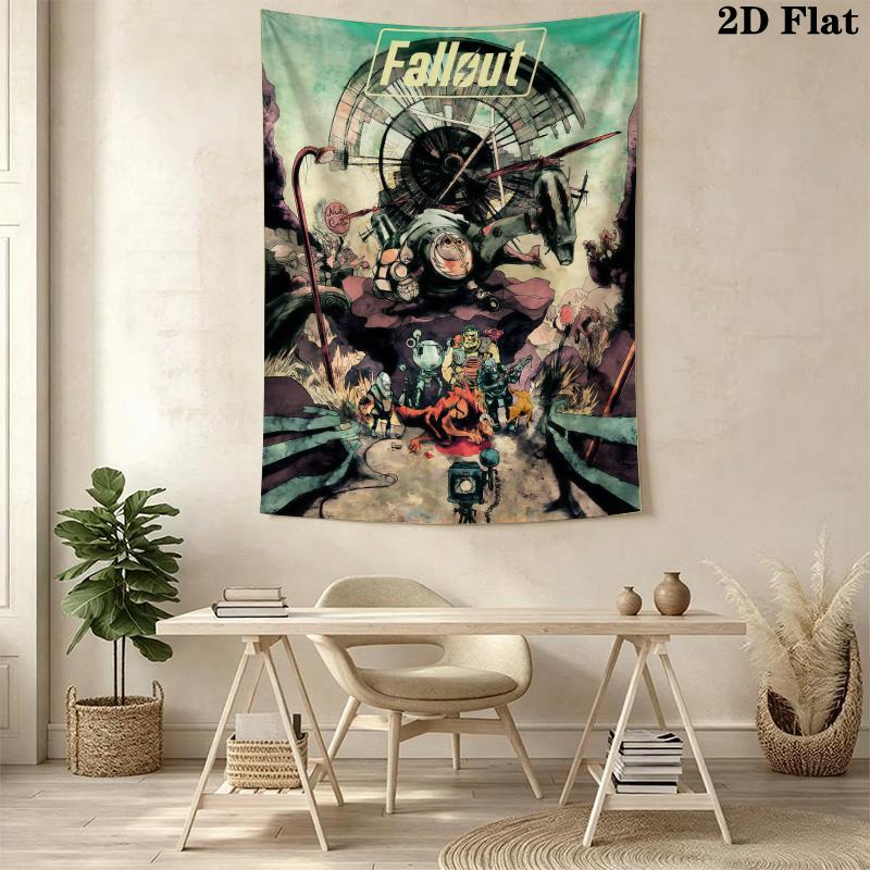 Fallout 76 Postapocalyptic Survival Bedding 1 Duvet Cover 2 Pillowcase Without Core Bedding Set Soft And Comfortable