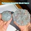 Pressure Relief Balls Set Handmade Kawaii Crystal Squishy No Air Stress Balls for Adults Portable Desk Toy for Anxiety Relief