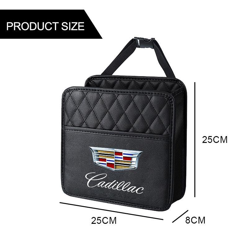 Autostoel Achterkant Opbergvak in de auto Ophangbare Opbergdoos Voor Cadillac Escalade Tiburon Deville Seville XT5 XTS CTS BLS SLS DTS SRX Metaal
