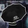 2026 Hot Car Sticker Fully Automatic Sun Umbrella With LED Flashlight for KIA Sportage Ceed Sorento Cerato Optima Picanto Rio So