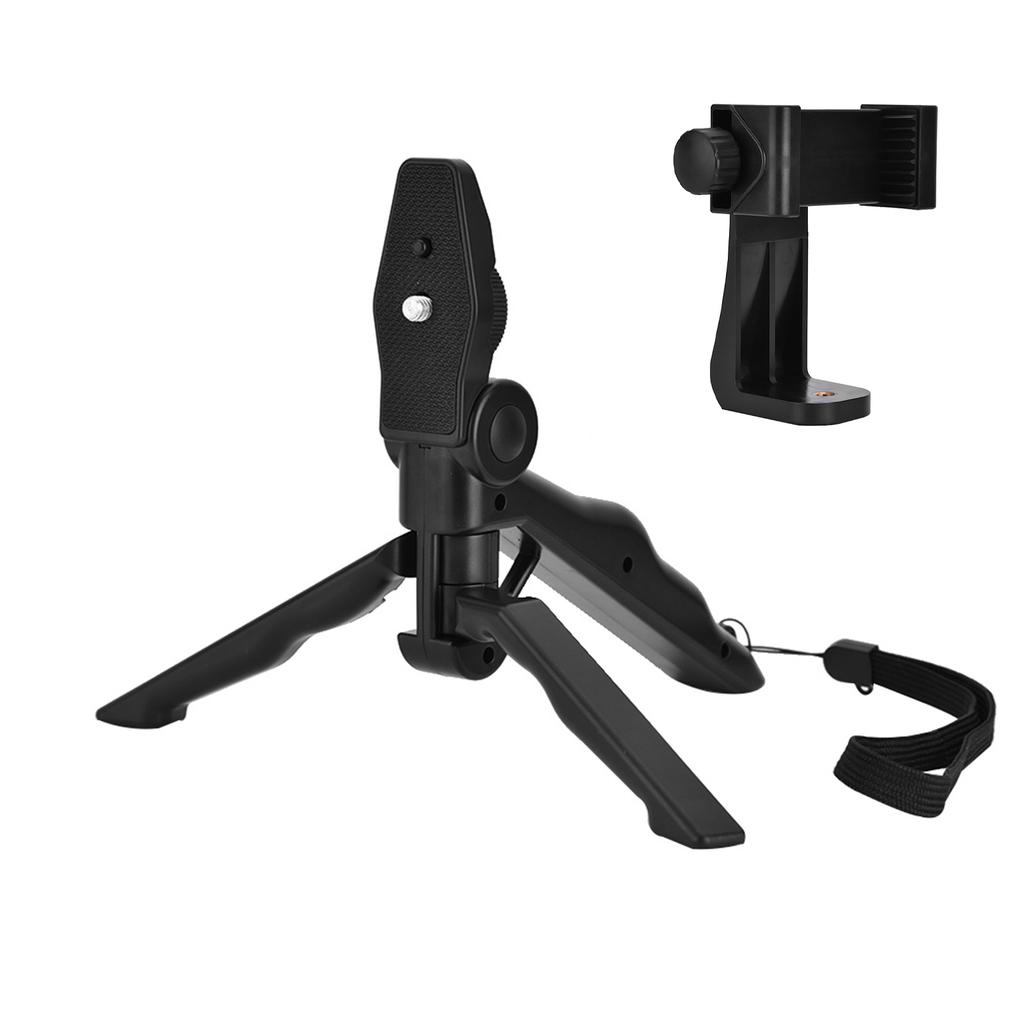 Phone Holder Tripod Handheld Stabilizer Hand Grip Mount for Smartphone