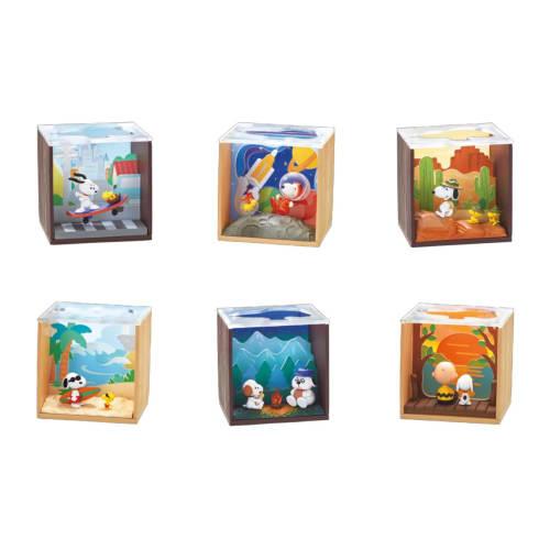 

Re-Ment Peanuts Snoopy Scenery Box, 1 Box, Approx. H115 x W70 x D60mm, Made of PVC