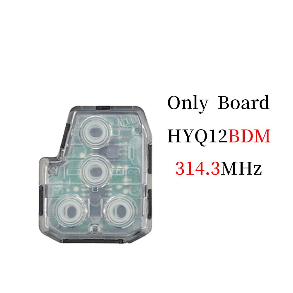 Liberty 4D72 G/H 8A Chip 314.3MHz Car Remote Key Fob for Toyota Camry 2012-2016 Corolla 2014-2017 HYQ12BEL HYQ12BDM