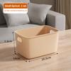 Desktop Storage Box Dormitory Sundries Plastic Cosmetic Storage Box Bathroom Kitchen Sorting Storage Basket Bins