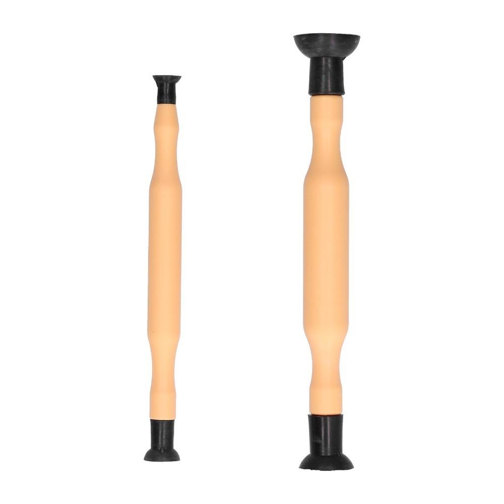 

2PCS Rubber Suction Cups Valve Lapping Tool Double Ended Hand Valve Lapper Engine Repair жёлтый
